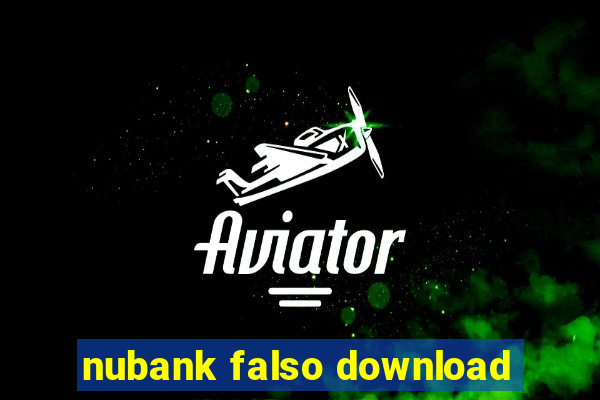 nubank falso download